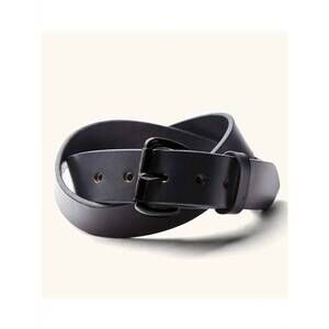 NEW TANNER GOODS men's standard belt in black hardware
